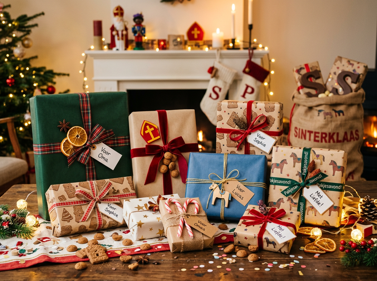 Page: Lekker uitpakken met inpakken voor Sinterklaas! - Knutselhulp. Slot: 102668066480672438. Conte